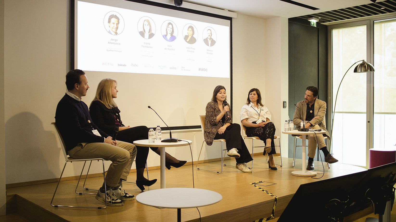 Workplace Design Conference Lisboa 2026 celebrada en la sede de Cofidis