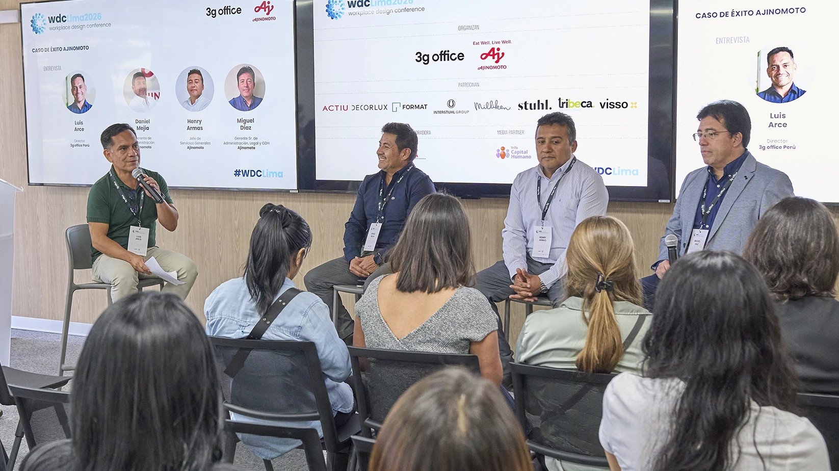 Workplace Design Conference Lima 2026 celebrada en la sede de Ajinomoto
