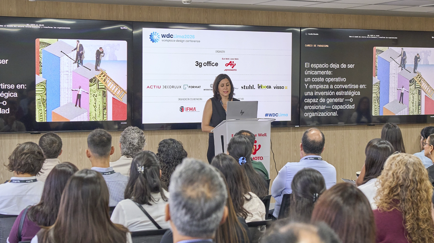 Workplace Design Conference Lima 2026 celebrada en la sede de Ajinomoto