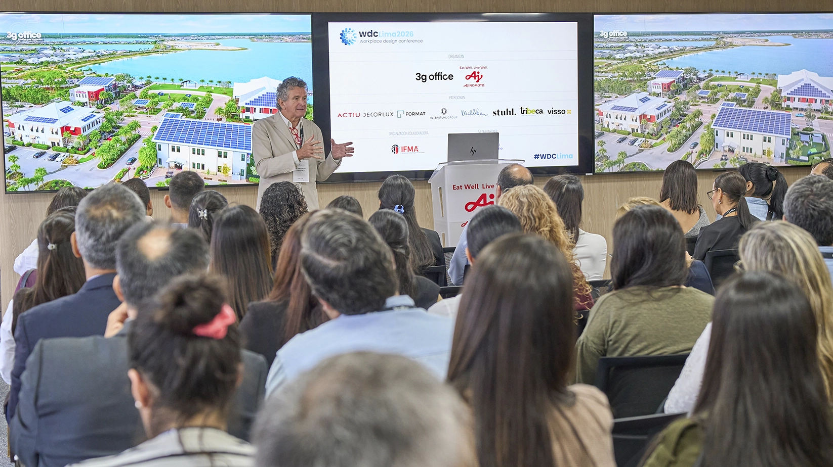 Workplace Design Conference Lima 2026 celebrada en la sede de Ajinomoto