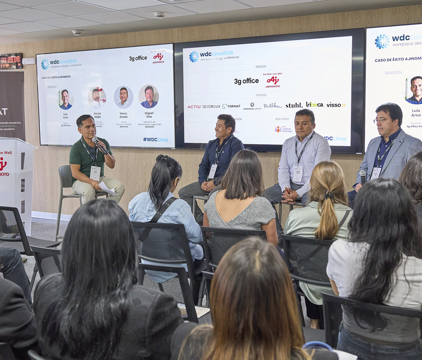 Workplace Design Conference Lima 2026 celebrada en la sede de Ajinomoto