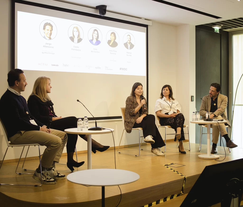 Workplace Design Conference Lisboa 2026 celebrada en la sede de Cofidis